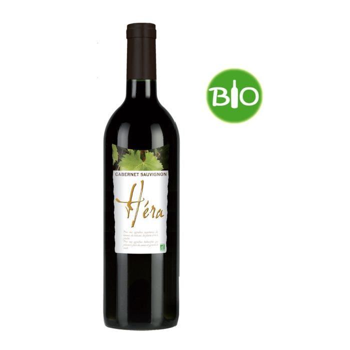 HERA 2015  Cabernet sauvignon Vin Bio du Languedoc - Rouge - 75 cl - IGP