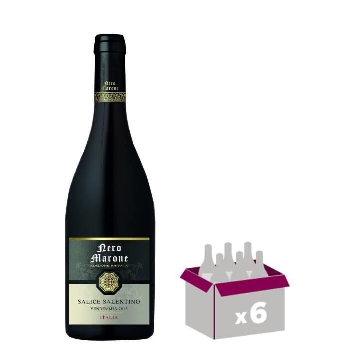 SALICE SAREN 2015 Nero Marone Vin d'Italie - Rouge - 75 cl x 6