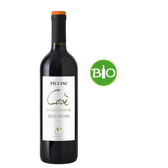COSI PICCINI Toscana Vin d'Italie - Rouge - 75 cl - IGP