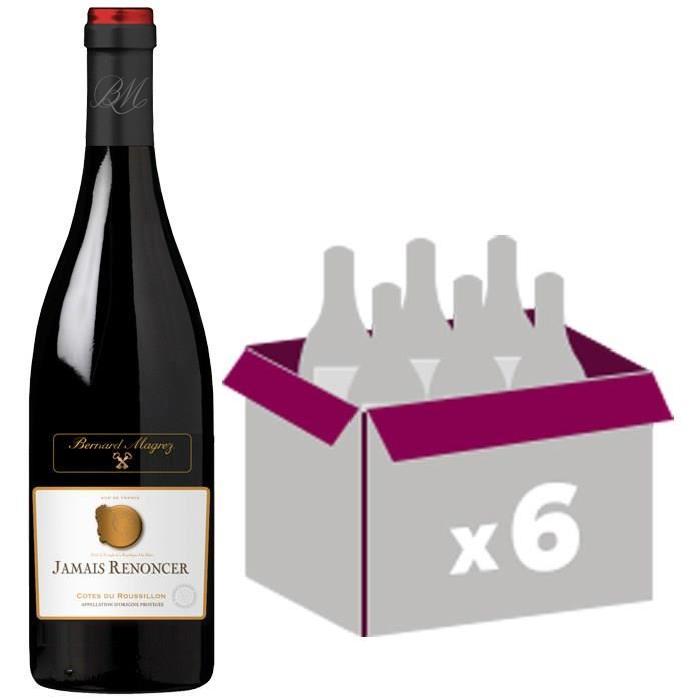 Jamais Renoncer Côtes du Roussillon 2015 - Vin rouge