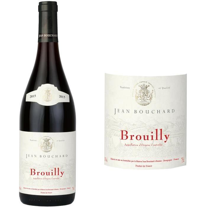 Jean Bouchard Brouilly Grand Vin du Beaujolais 2015 - Vin Rouge
