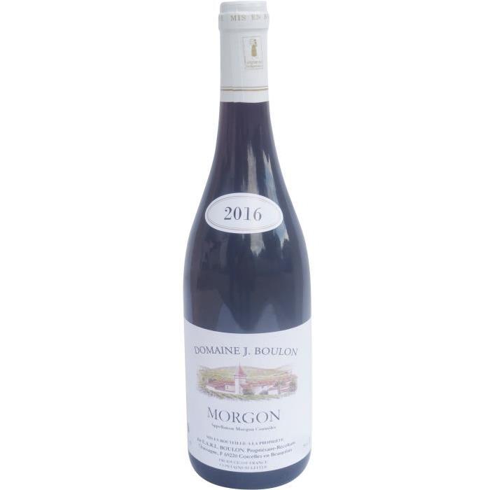 Domaine J. Boulon Morgon Cru du Beaujolais 2016 - Vin rouge