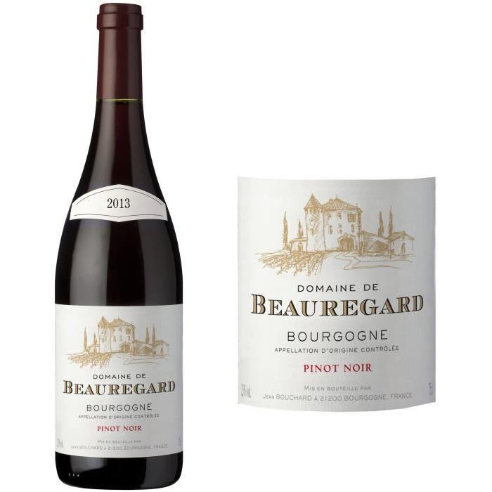 Jean Bouchard Domaine Beauregard Bourgogne Pinot Noir Grand Vin de Bourgogne 2013 - Vin Rouge