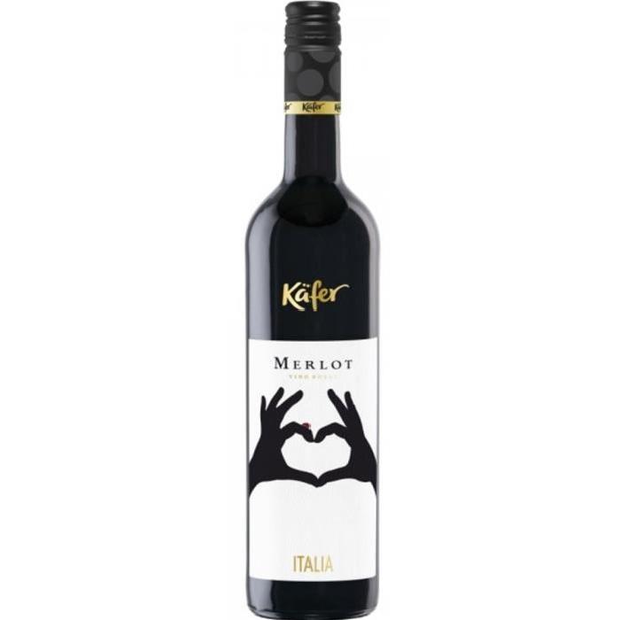 KAFER Merlot Vin d'Italie - Rouge - 75 cl