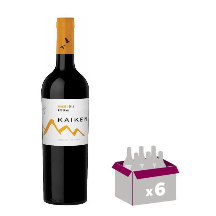 KAIKEN 2014 Reserva Malbec Vin d'Argentine - Rouge - 75 cl x 6