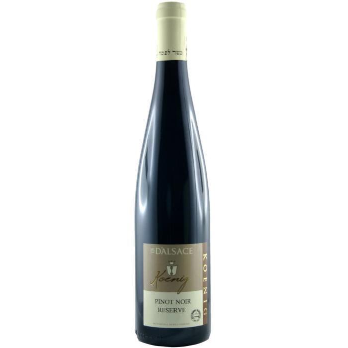 KoeNIG 2015 Pinot noir réserve Grand Vin d'Alsace Casher- 75 cl
