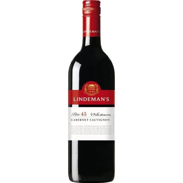 LINDEMAN'S Cabernet Sauvignon Vins d'Australie - Rouge - 75 cl