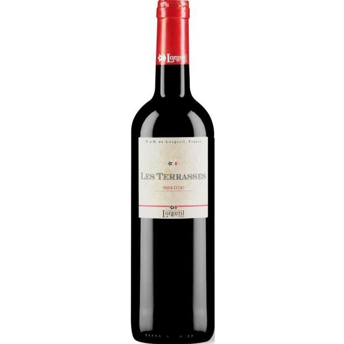 LES TERASSES 2016 Vin du Languedoc - Rouge - 75 cl - IGP