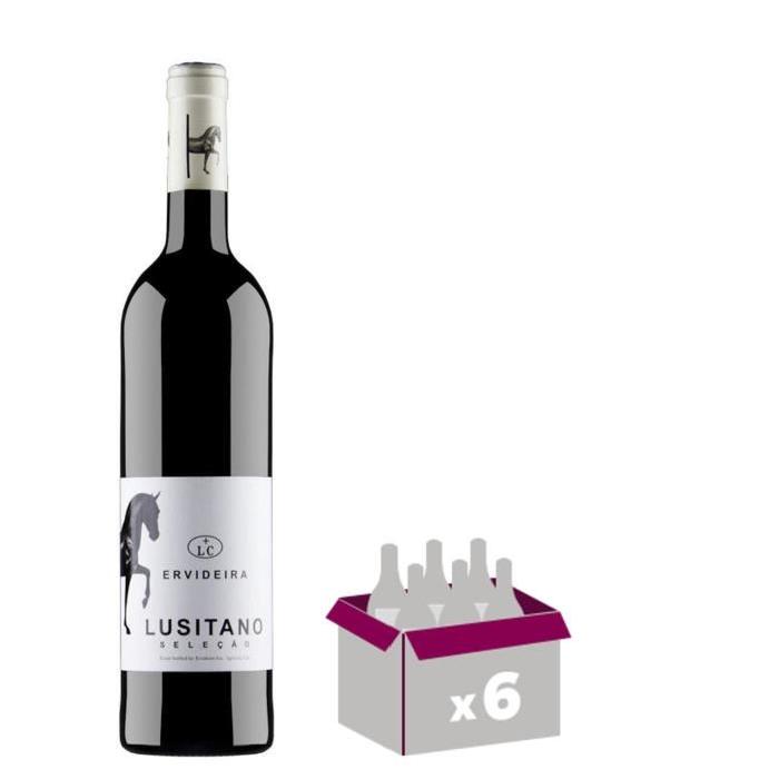 LUSITANO Alentejano Tinto Vin du Portugal - Rouge - 75 cl x 6