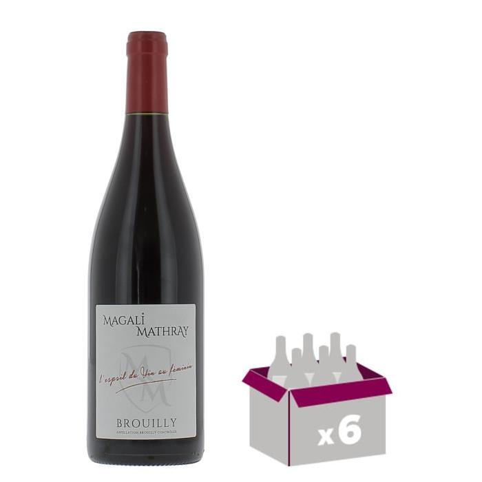 Domaine Magaly Matray Brouilly - Grand Vin de Beaujolais - 2015 - Rouge  x 6