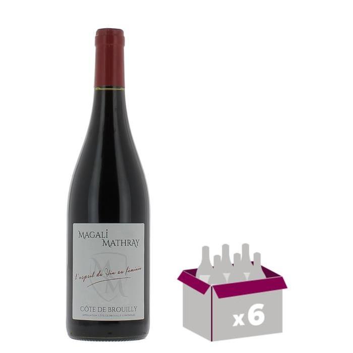 Domaine Magaly Matray Cote de Brouilly - Grand Vin de Beaujolais - 2015 - Rouge x 6
