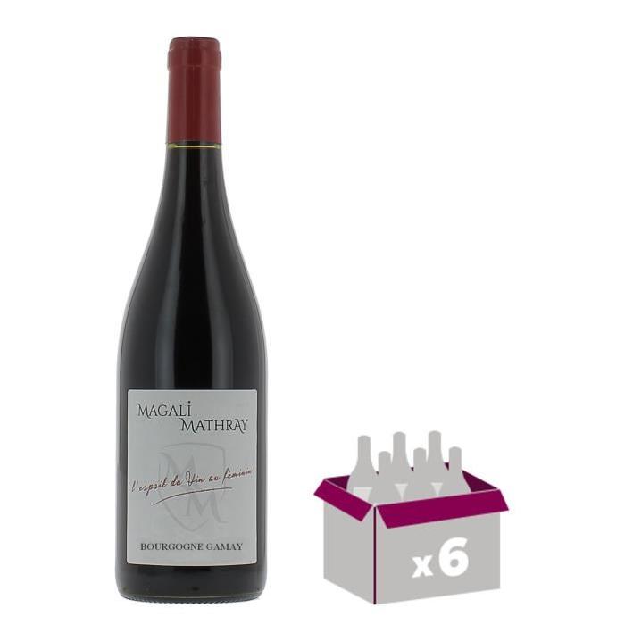 Domaine Magaly Matray Bourgogne Gamay - Grand Vin de Bourgogne - 2015 -  Rouge  x 6