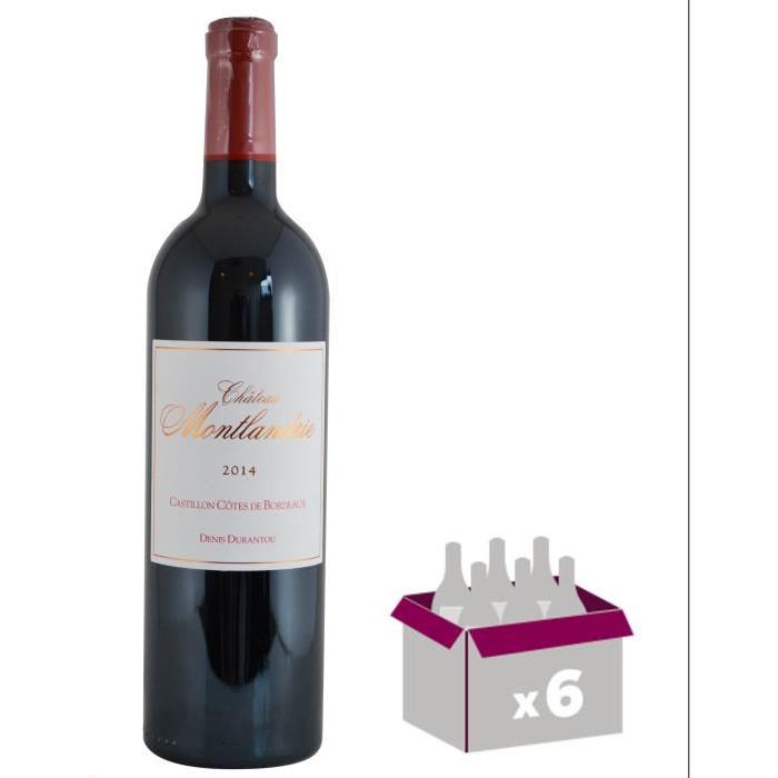 CHÂTEAU MONTLANDRIE 2014 Castillon Grand Vin de Bordeaux - Rouge - 75 cl x 6