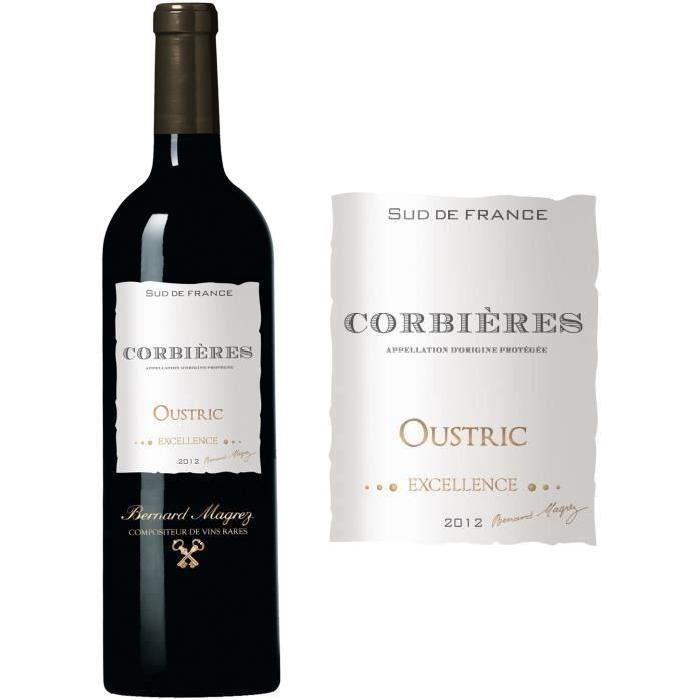 Oustric Corbieres 2012 - Vin rouge x1