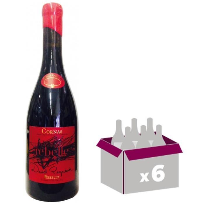 REYNAUX 2014 Cornas Vin de la Vallée du Rhône - Rouge - 75 cl - AOP x 6