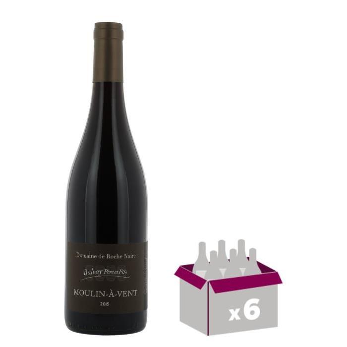 Domaine Roche Noire Moulin a Vent - Grand Vin de Beaujolais - 2015  - Rouge x 6