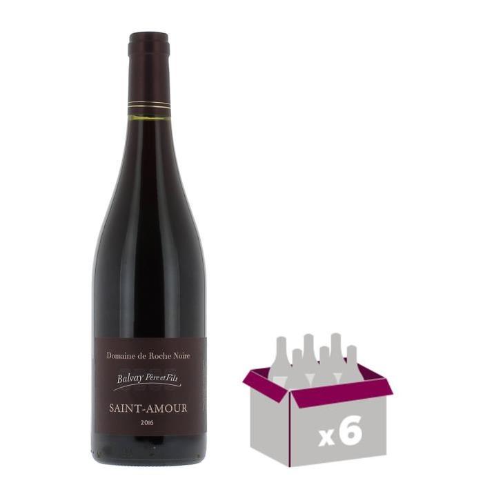Domaine Roche Noire Saint Amour - Grand Vin de Beaujolais - 2016 - Rouge x 6