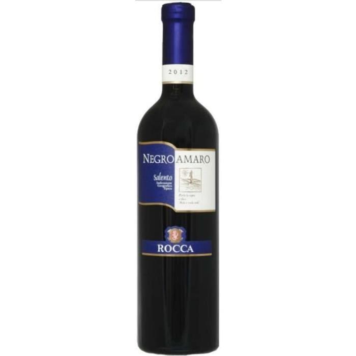 ROCCA Negroamaro salento Vin d'Italie - Rouge - 75 cl - IGT
