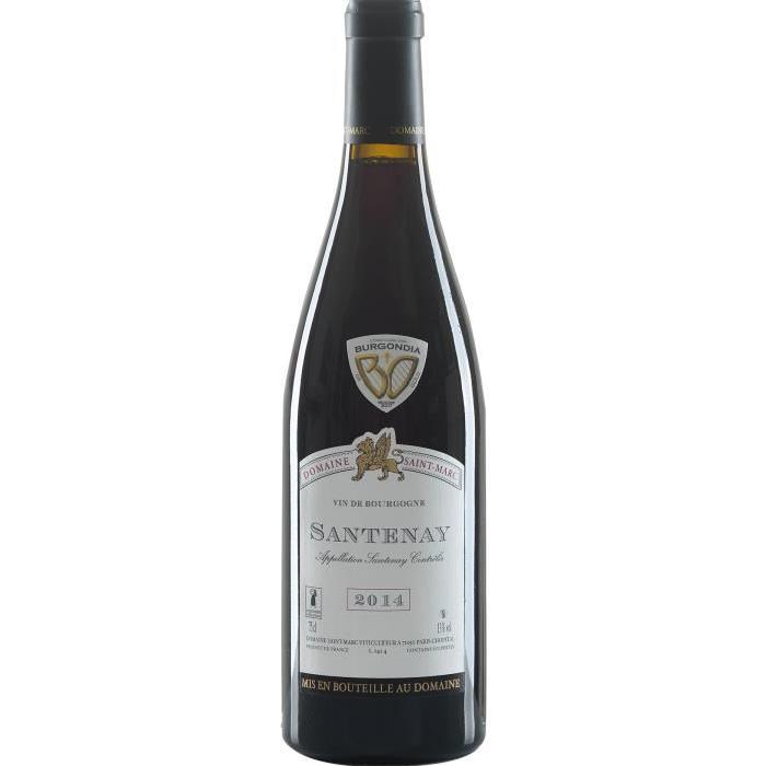 DOMAINE SAINT MARC 2014 Santenay Vin de Bourgogne - Rouge - 75 cl