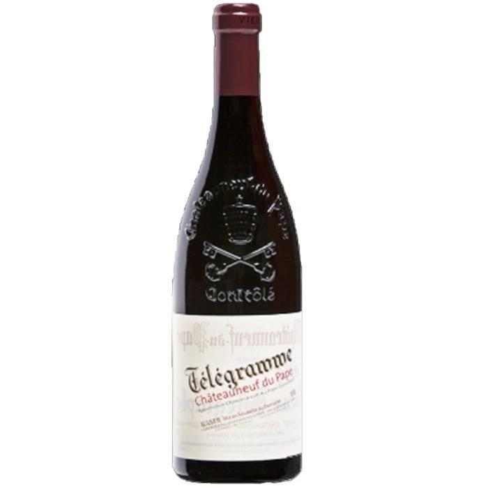 TELEGRAMME 2012 Chateauneuf du pape Vin de la Valéle du Rhône - Rouge - 75 cl - AOP