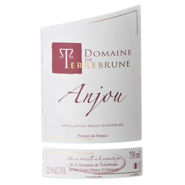 Domaine de Terrebrune Anjou Val de Loire 2015 - Vin rouge