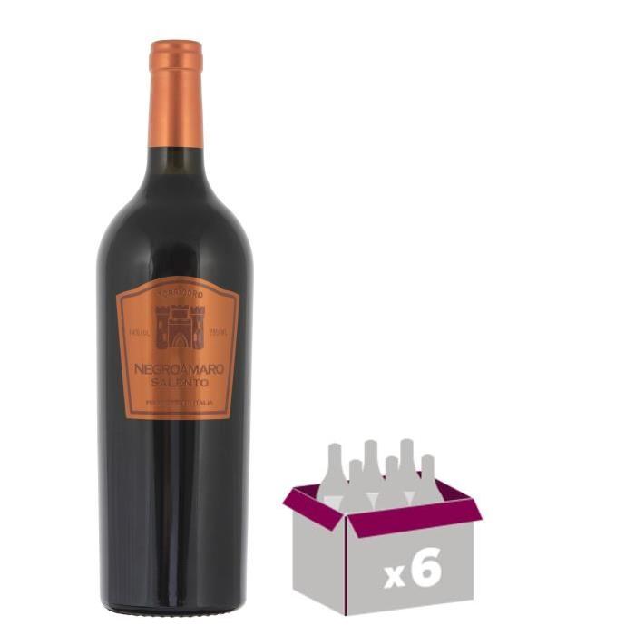 TORRIDORO 2015 Negroamaro Vin d'Italie - Rouge - 75 cl x 6