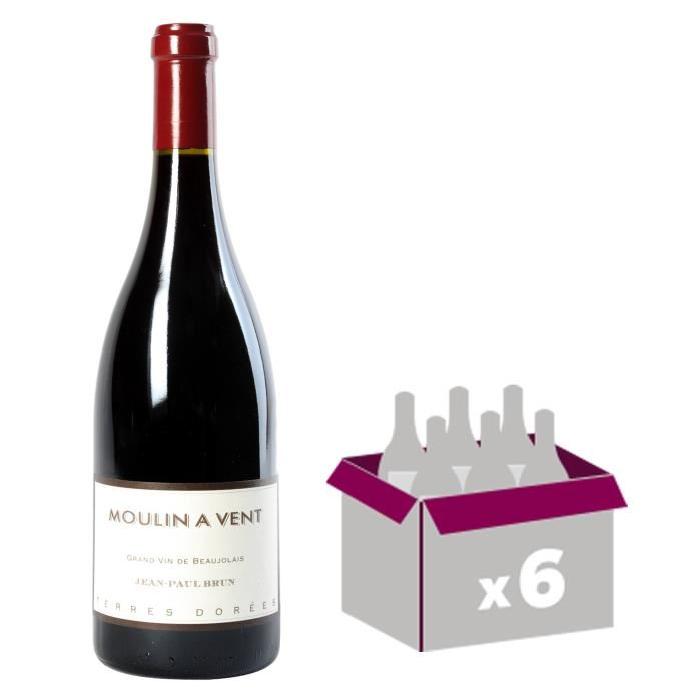 JEAN-PAUL BRUN TERRE DOREES 2013 Moulin a vent Vin du Beaujolais - Rouge - 75 cl x 6