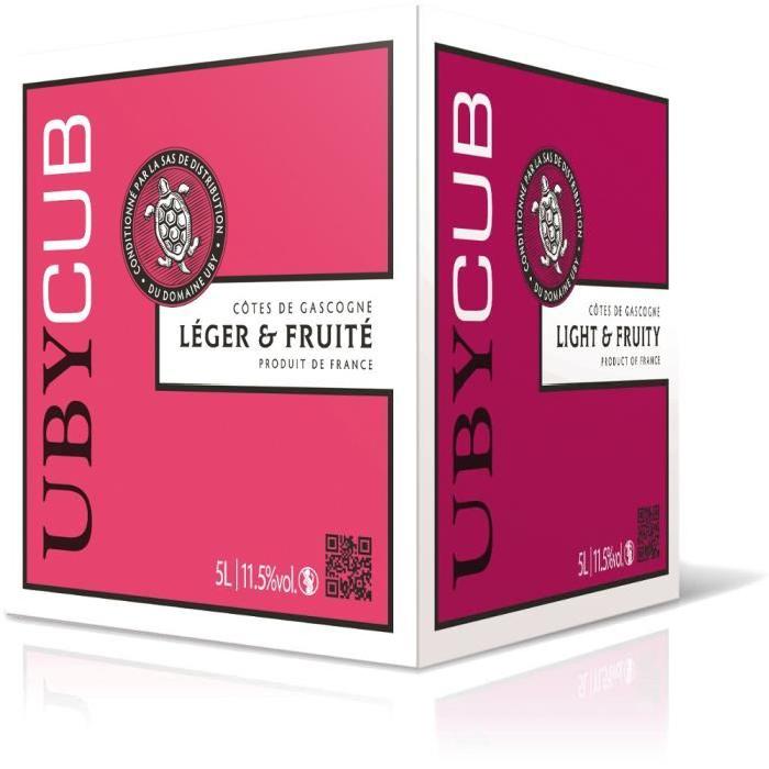 BIB 5L UBY CUB Côtes de Gascogne vin rouge