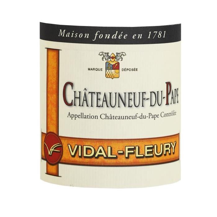 Vidal-Fleury Châteauneuf-du-Pape 2011 rouge x1