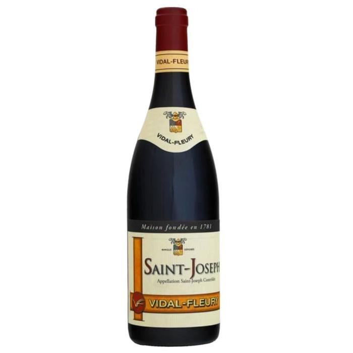 Vidal-Fleury St-Joseph 2014 vin rouge x1