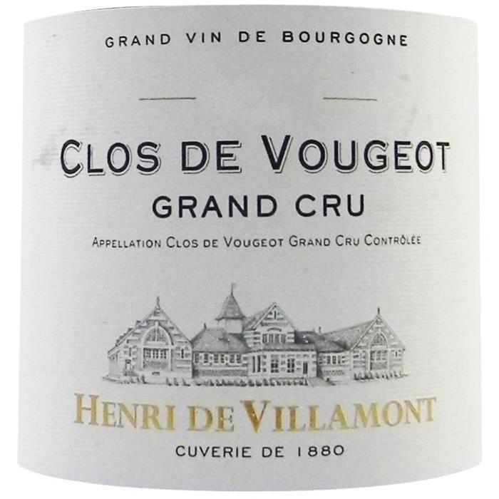 Henri de Villamont Clos de Vougeot Grand Cru Gr...