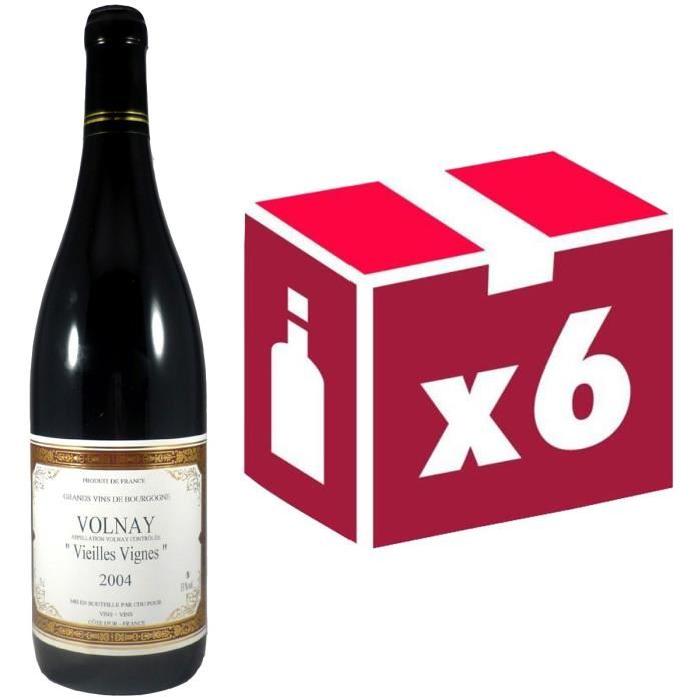 Volnay Vieilles Vignes 2004 - Vin rouge x6