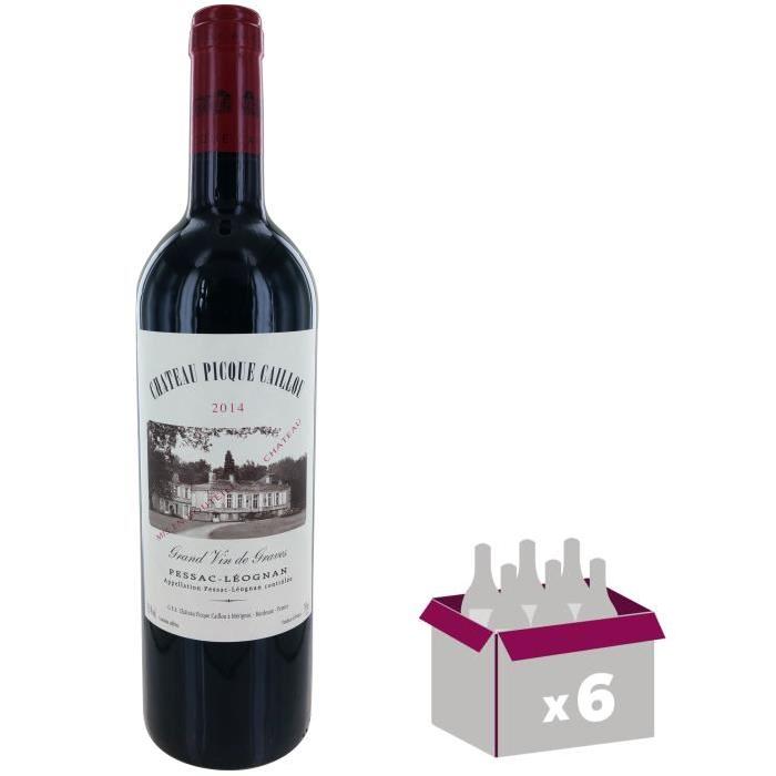 Château Picque Caillou Pessac Léognan 2014 - Vin rouge