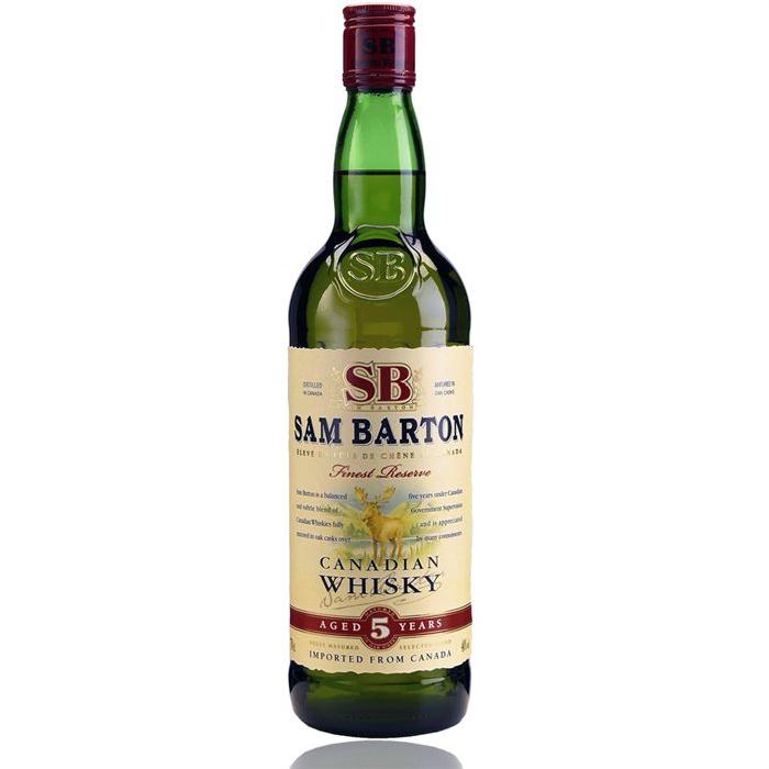 Sam Barton Whisky Canadien 70cl