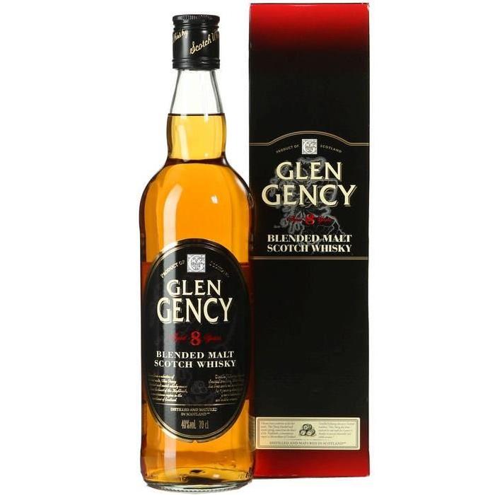 GLEN GENCY Whisky Pur Malt - 8 Ans d'age - 70cl - 40%