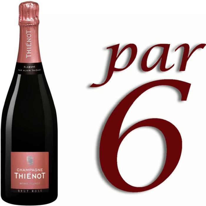Thienot Champagne Rosé x6