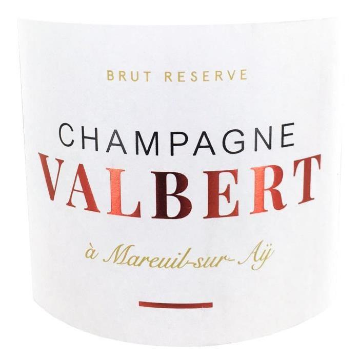 Champagne Valbert Brut - Brut Réserve x12
