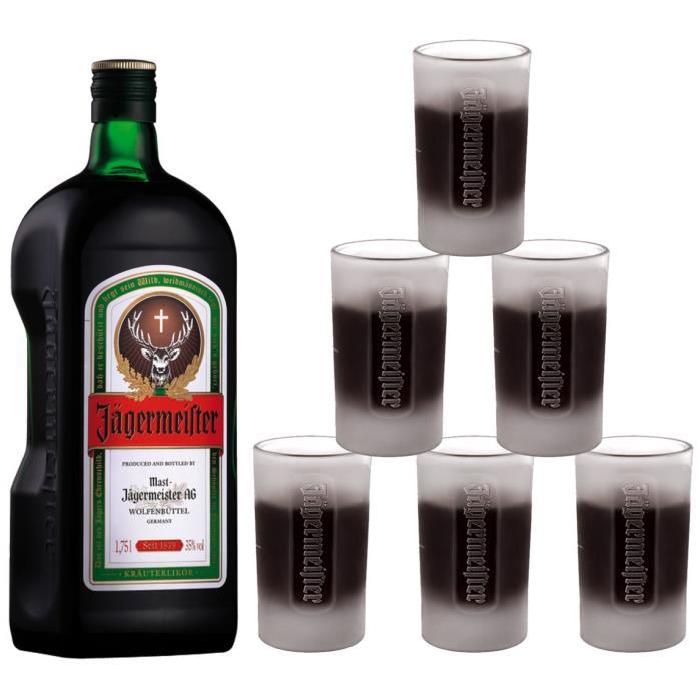 Jägermeister Coffret cadeau MANIFEST avec 2 verres / (100 cl) - Galaxus