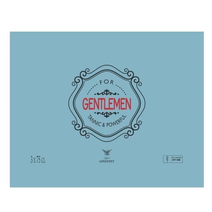 Coffret Vin for Gentlemen 3x75cl