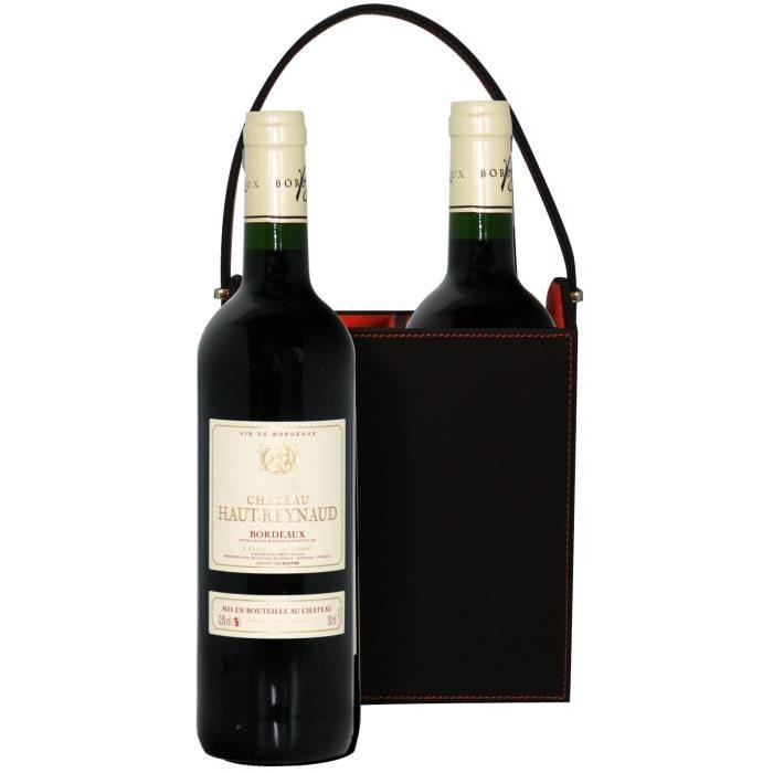 Coffret So Chic + 2 Ch. Haut Reynaud 2015 AOC Bordeaux - Vin Rouge