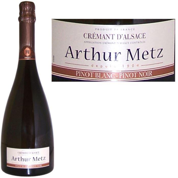 Crémant d'Alsace Arthur Metz Bi-Cépages x1