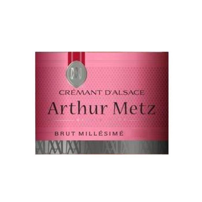 Arthur Metz Rosé Crémant d'Alsace x6