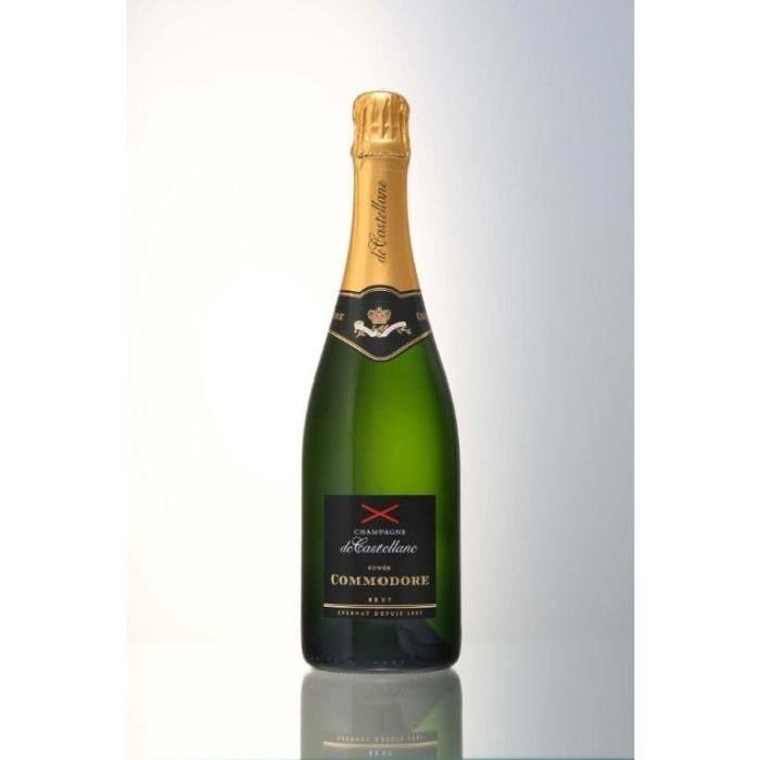 CASTELLANE Cuvée Commodore - Champagne brut blanc - 75 cl