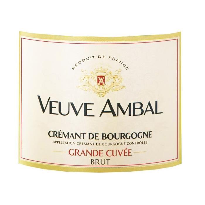 Veuve Ambal Crémant de Bourgogne Grande Cuvée Brut x6