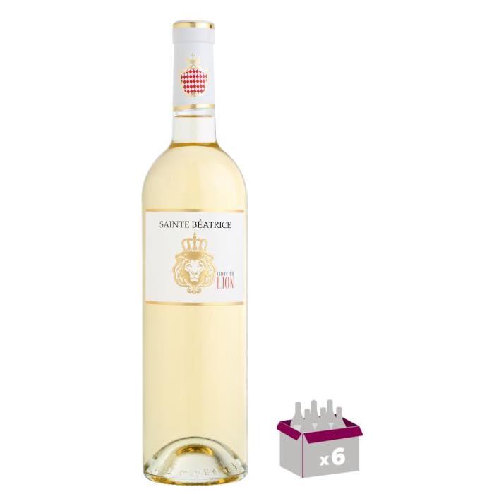 CHÂTEAU SAINTE BEATRICE Lion Blanc Vin de Provence - Blanc - 75 cl x 6