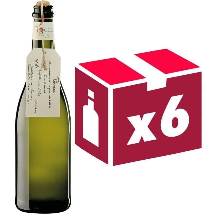 6x Prosecco Fiocco di Vite Italie vin blanc effervescent
