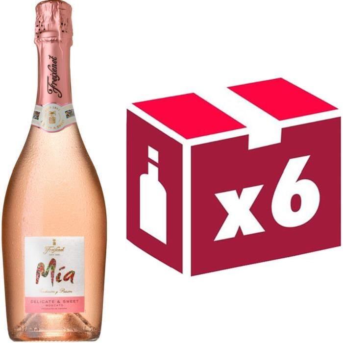 Freixenet Mia Moscato Pink vin mousseux rosé x6
