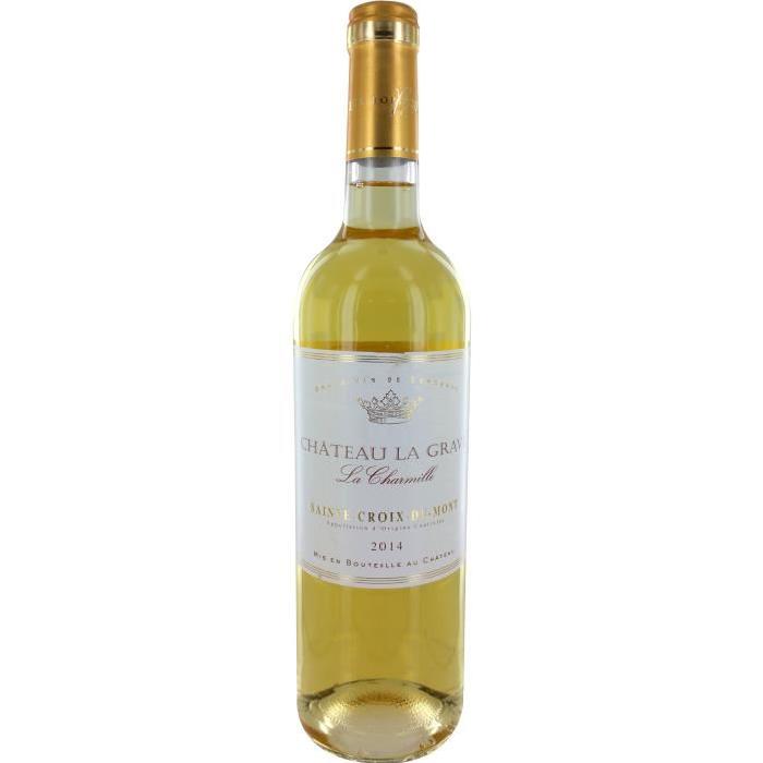 CHARMILLE Ste croix du mont Vin de Bordeaux - Blanc - Doux - 75 cl