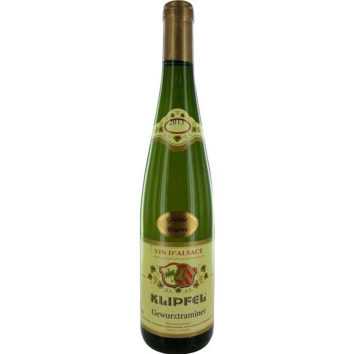 Gewurztraminer Klipfel Vin Blanc d'Alsace - 75 cl