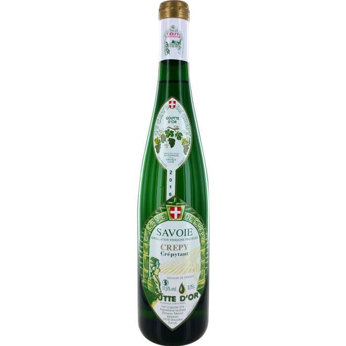 Crepy Goute d'or Vin de Savoie  - Blanc - 75 cl